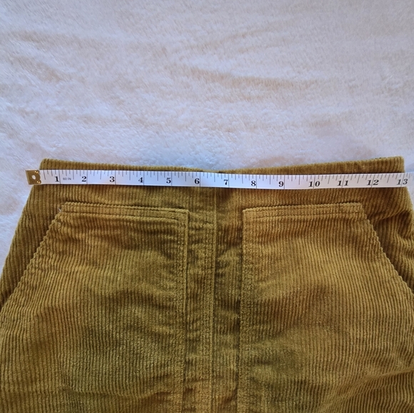 Uni Olo Corduroy Mini Sz 1 Beach Pool Park .. Short Skirt, Deep Pockets SLAY! - Picture 9 of 14